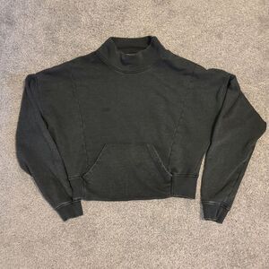 Gymshark black Mock Neck Sweatshirt size L